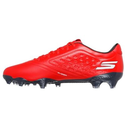 Skechers Men's Razor 1.5 Academy FG Trainer, Red, 8.5 UK Skechers Men's Razor 1.5 Academy FG Trainer, Red, 8.5 UK