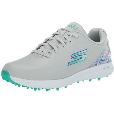 Skechers - Max Arch Fit Golf Shoe - Gray Floral - Shoes Skechers - Max Arch Fit Golf Shoe - Gray Floral - Shoes