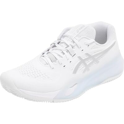 Asics Gel - Resolution X Clay White / Pure Silver Tennis Shoes - Tennis Shoes Asics Gel - Resolution X Clay White / Pure Silver Tennis Shoes - Tennis Shoes