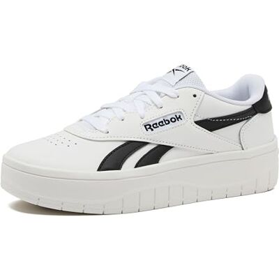 Reebok Classic White/Black Synthetic Low-Profile Sport Sneaker Reebok Classic White/Black Synthetic Low-Profile Sport Sneaker