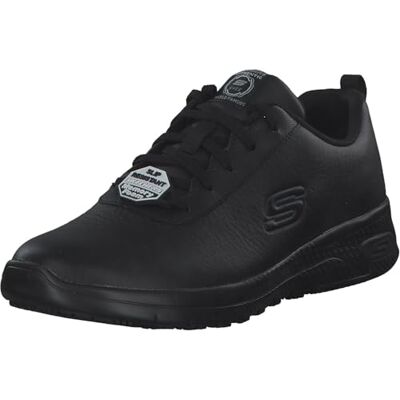 Skechers Women's Marsing Gmina SR Trainer, Black/White, 6 UK Skechers Women's Marsing Gmina SR Trainer, Black/White, 6 UK
