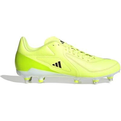 adidas Mens Adizero RS15 Elite Adults Soft Ground Rugby Boots Yellow/Black 12 UK adidas Mens Adizero RS15 Elite Adults Soft Ground Rugby Boots Yellow/Black 12 UK