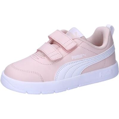 PUMA Courtfelx V3 V INF Kids Sneaker - Sporty, White PUMA Courtfelx V3 V INF Kids Sneaker - Sporty, White
