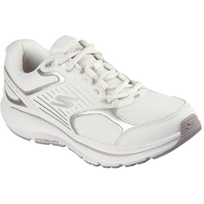 Skechers Women's Go Run Consistent 2.0 Advantage Sneaker, Natural Leather/Gold Trim, 5 UK Skechers Women's Go Run Consistent 2.0 Advantage Sneaker, Natural Leather/Gold Trim, 5 UK
