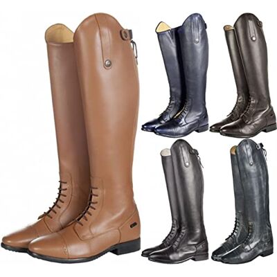 HKM 4417 Reitstiefel Valencia, Lederreitstiefel, Kurz/Standardweite, 36-46 HKM 4417 Reitstiefel Valencia, Lederreitstiefel, Kurz/Standardweite, 36-46