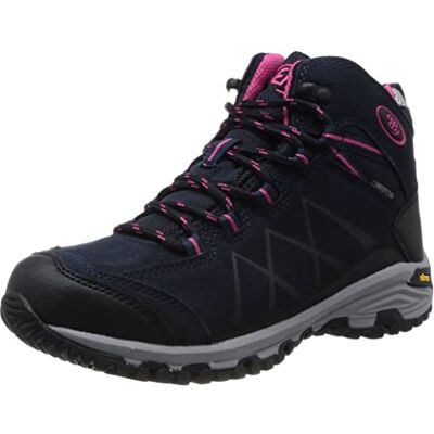 Brütting Women's Kansas High Trail Running Shoe, Navy/Pink, 38 EU, Navy Pink, 6 UK Brütting Women's Kansas High Trail Running Shoe, Navy/Pink, 38 EU, Navy Pink, 6 UK