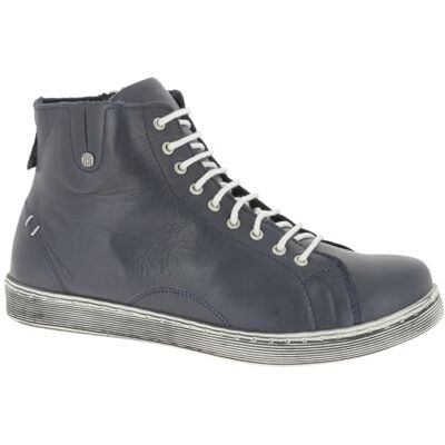 Andrea Conti High-Top Sneakers - Flex & Leather Andrea Conti High-Top Sneakers - Flex & Leather