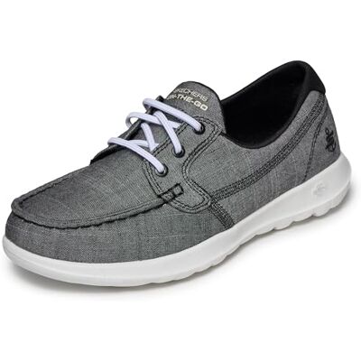 Skechers Go Walk Lite-15433 - Women's - Black/White - 5.5 Wide - Shoe Skechers Go Walk Lite-15433 - Women's - Black/White - 5.5 Wide - Shoe