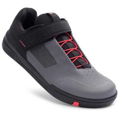 Crankbrothers Crank Brothers Stamp Speed Lace Cycling Shoes, Grey/Black/Red, UK 10 / EU 44.5 Crankbrothers Crank Brothers Stamp Speed Lace Cycling Shoes, Grey/Black/Red, UK 10 / EU 44.5