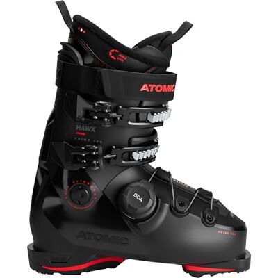 ATOMIC Unisex Adult Hawx Prime 100 BOA Alpine Boots, Black/Red, 46.5/47 ATOMIC Unisex Adult Hawx Prime 100 BOA Alpine Boots, Black/Red, 46.5/47