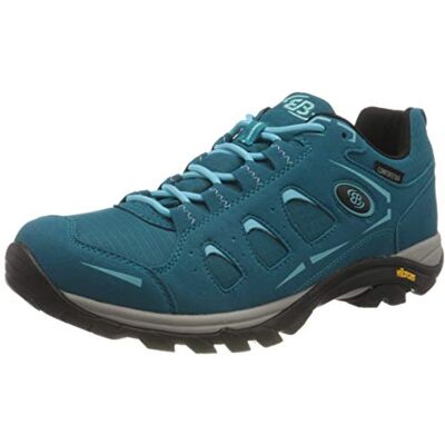 Brütting Women's MOUNT FRAKES LOW Low Rise Hiking Shoes, Blue (Petrol/Bleu), 3.5 UK Brütting Women's MOUNT FRAKES LOW Low Rise Hiking Shoes, Blue (Petrol/Bleu), 3.5 UK