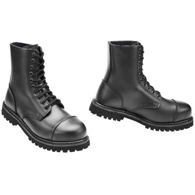 Brandit Unisex Vegantom Eyelet Military & Tactical Boot, Black 10 Eylets, 10.5 UK Brandit Unisex Vegantom Eyelet Military & Tactical Boot, Black 10 Eylets, 10.5 UK