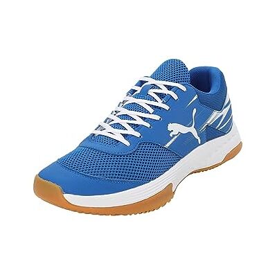 Puma Unisex Varion II Handball Shoes, Team Royal- White-Gum, 13 UK Puma Unisex Varion II Handball Shoes, Team Royal- White-Gum, 13 UK