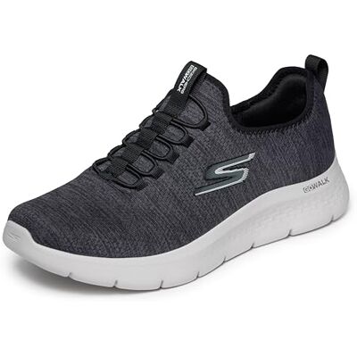 Skechers Gowalk Flex-Sports Skates with Air Cooled Foam Trainers, Men, US Men, Black White 2, 47.5 EU X-Larga Skechers Gowalk Flex-Sports Skates with Air Cooled Foam Trainers, Men, US Men, Black White 2, 47.5 EU X-Larga