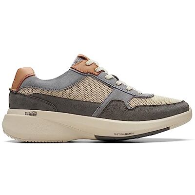 Clarks Lehman Race - Gray Mens Running Shoes Clarks Lehman Race - Gray Mens Running Shoes