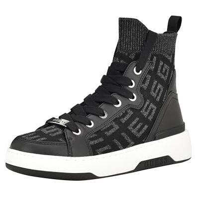 Guess Women's MANNEN Sneaker Black - Sneaker Guess Women's MANNEN Sneaker Black - Sneaker