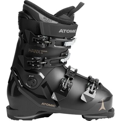 ATOMIC Unisex Adult Hawx Magna 75 W Alpine Boots, Black/Gold, 42/43 ATOMIC Unisex Adult Hawx Magna 75 W Alpine Boots, Black/Gold, 42/43
