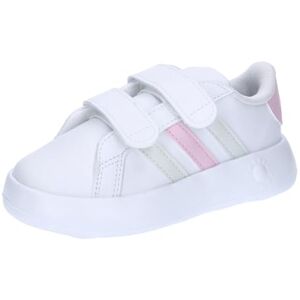 adidas Unisex Baby Grand Court 2.0 Shoes Kids Tennis, FTWR White/Crystal Jade/Clear Pink, 9.5 UK Child adidas Unisex Baby Grand Court 2.0 Shoes Kids Tennis, FTWR White/Crystal Jade/Clear Pink, 9.5 UK Child