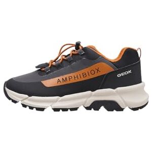 Geox J FLEXYPER Plus BOY Sneaker, Gray, 0.5 UK Geox J FLEXYPER Plus BOY Sneaker, Gray, 0.5 UK