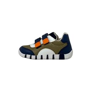 Geox Baby B IUPIDOO BOY C Sneaker, Pistachio/Navy, 3.5 UK Child Geox Baby B IUPIDOO BOY C Sneaker, Pistachio/Navy, 3.5 UK Child