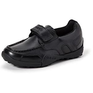 Geox Boy's J W.snake B Moccasins, Black, 11 UK Geox Boy's J W.snake B Moccasins, Black, 11 UK