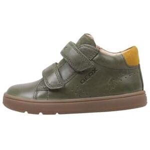 Geox Baby B Biglia Boy D Sneaker, Dk Green Ochreyellow, 3.5 UK Child Geox Baby B Biglia Boy D Sneaker, Dk Green Ochreyellow, 3.5 UK Child