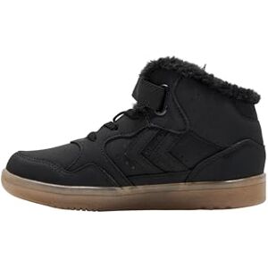 hummel Camden Winter High Jr Sneaker, Black, 8.5 UK Child hummel Camden Winter High Jr Sneaker, Black, 8.5 UK Child
