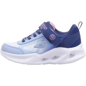 Skechers Girl's Sola Glow Ombre Deluxe Sneaker, Navy, 11.5 UK Child Skechers Girl's Sola Glow Ombre Deluxe Sneaker, Navy, 11.5 UK Child