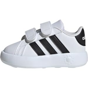 adidas Grand Court 2.0 Shoes Kids Tennis, Cloud White/Core Black/Cloud White, 3 UK Child adidas Grand Court 2.0 Shoes Kids Tennis, Cloud White/Core Black/Cloud White, 3 UK Child