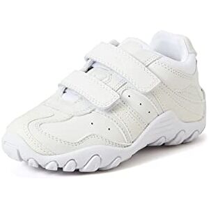 Geox Boy's Jr Crush Sneakers, White, 8.5 UK Child (26 EU) Geox Boy's Jr Crush Sneakers, White, 8.5 UK Child (26 EU)