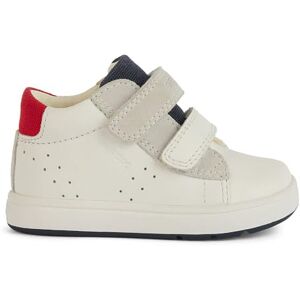 Geox Baby B BIGLIA BOY D Sneaker, White Red, 4.5 UK Child Geox Baby B BIGLIA BOY D Sneaker, White Red, 4.5 UK Child