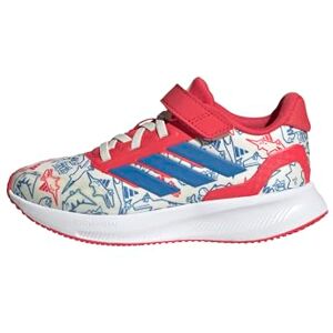 adidas RUNFALCON 5 Dino Shoes Children Running, White/Bright Royal/semi Lucid red, 1.5 UK Child adidas RUNFALCON 5 Dino Shoes Children Running, White/Bright Royal/semi Lucid red, 1.5 UK Child