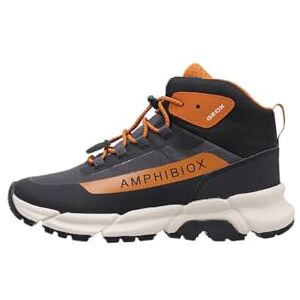 Geox J FLEXYPER Plus BOY Sneaker, Black, 6 UK Geox J FLEXYPER Plus BOY Sneaker, Black, 6 UK