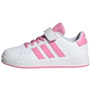 adidas Unisex Kids Grand Court 2.0 Shoes Kids Tennis Shoes, FTWR White Bliss Pink Core Black, 1 UK Child adidas Unisex Kids Grand Court 2.0 Shoes Kids Tennis Shoes, FTWR White Bliss Pink Core Black, 1 UK Child