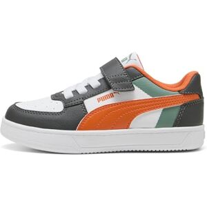 Puma CAVEN 2.0 Block AC+ PS Sneaker, Green Moon-Maple Syrup White, 1.5 UK Child Puma CAVEN 2.0 Block AC+ PS Sneaker, Green Moon-Maple Syrup White, 1.5 UK Child