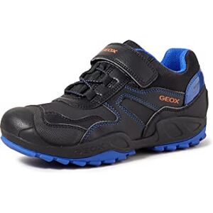 Geox Junior Boy J New Savage Boy Wpf Shoes Black/Royal, 24 EU Geox Junior Boy J New Savage Boy Wpf Shoes Black/Royal, 24 EU