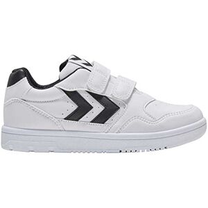 hummel Camden Jr Sneaker, White Black, 8.5 UK Child hummel Camden Jr Sneaker, White Black, 8.5 UK Child