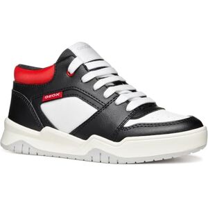 Geox J Perth BOY A Sneaker, Black/Red, 4.5 UK Geox J Perth BOY A Sneaker, Black/Red, 4.5 UK