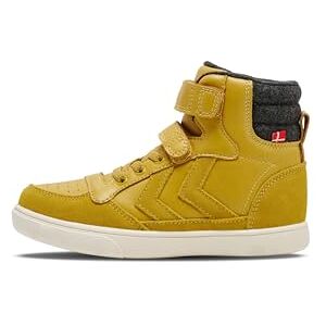 hummel Stadil Winter HIGH JR Sneaker, Honey Mustard, 2 UK hummel Stadil Winter HIGH JR Sneaker, Honey Mustard, 2 UK