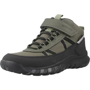 Geox J SIMBYOS BOY B ABX Sneaker, DK Green/Black, 8.5 UK Child Geox J SIMBYOS BOY B ABX Sneaker, DK Green/Black, 8.5 UK Child