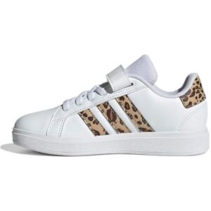 adidas Unisex Kids Grand Court 2.0 Shoes Children, Cloud White/Magic Beige/Matte Gold, 12 UK Child adidas Unisex Kids Grand Court 2.0 Shoes Children, Cloud White/Magic Beige/Matte Gold, 12 UK Child