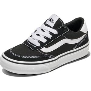 Vans Brooklyn Ls Sneaker, BA2-SUEDE/CANVAS Black/White 00, 2.5 UK Child Vans Brooklyn Ls Sneaker, BA2-SUEDE/CANVAS Black/White 00, 2.5 UK Child