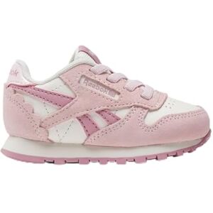 Reebok Classic Leather Trainers, FTWRWHITE/Frostedberry/Chalk, 30 EU / 11.5 UK, Ftwrwhite Frostedberry Chalk, 11.5 UK Child Reebok Classic Leather Trainers, FTWRWHITE/Frostedberry/Chalk, 30 EU / 11.5 UK, Ftwrwhite Frostedberry Chalk, 11.5 UK Child