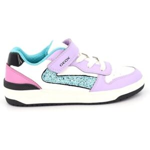 Geox Girl's J Washiba Girl a Sneaker, Lilac Turquoise, 5 UK Geox Girl's J Washiba Girl a Sneaker, Lilac Turquoise, 5 UK