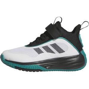 adidas OWNTHEGAME 3.0 Shoes Basketball, FTWR White/core Black/Pure Teal, 10.5 UK Child adidas OWNTHEGAME 3.0 Shoes Basketball, FTWR White/core Black/Pure Teal, 10.5 UK Child