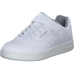 Skechers Boy's Quick Street Sneaker, White, 2 UK Skechers Boy's Quick Street Sneaker, White, 2 UK