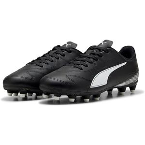 Puma Vitoria II FG/AG JR Soccer Shoe, Black White, 10 UK Puma Vitoria II FG/AG JR Soccer Shoe, Black White, 10 UK