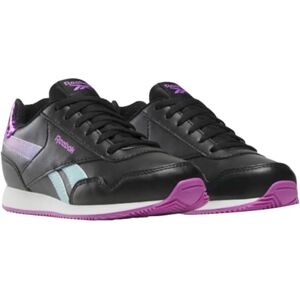 Reebok Royal CL Jog 3.0 Sneaker, Black/PURPLERAVE/AIAQUA, 12 UK Child Reebok Royal CL Jog 3.0 Sneaker, Black/PURPLERAVE/AIAQUA, 12 UK Child