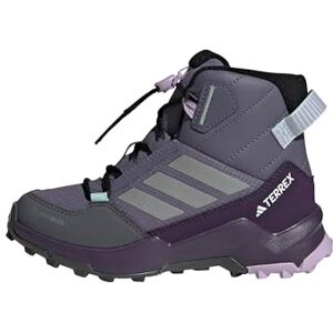 adidas Unisex Kinder Terrex AX4R Mid Climawarm+ Hiking Shoes Kids, preloved Violet/Matte Silver/semi Flash Aqua, 38 2/3 EU adidas Unisex Kinder Terrex AX4R Mid Climawarm+ Hiking Shoes Kids, preloved Violet/Matte Silver/semi Flash Aqua, 38 2/3 EU