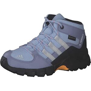 adidas Terrex Mid GTX Shoes Hiking, Blue Dawn/Grey One/Solar Gold, 3 UK Child adidas Terrex Mid GTX Shoes Hiking, Blue Dawn/Grey One/Solar Gold, 3 UK Child